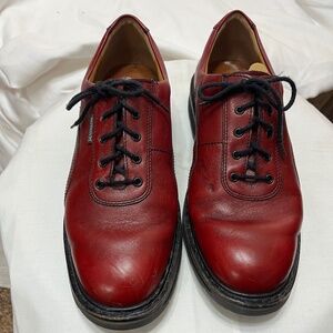 Mephisto Red Leather Oxford